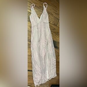 Tobi dusty rose maxi dress